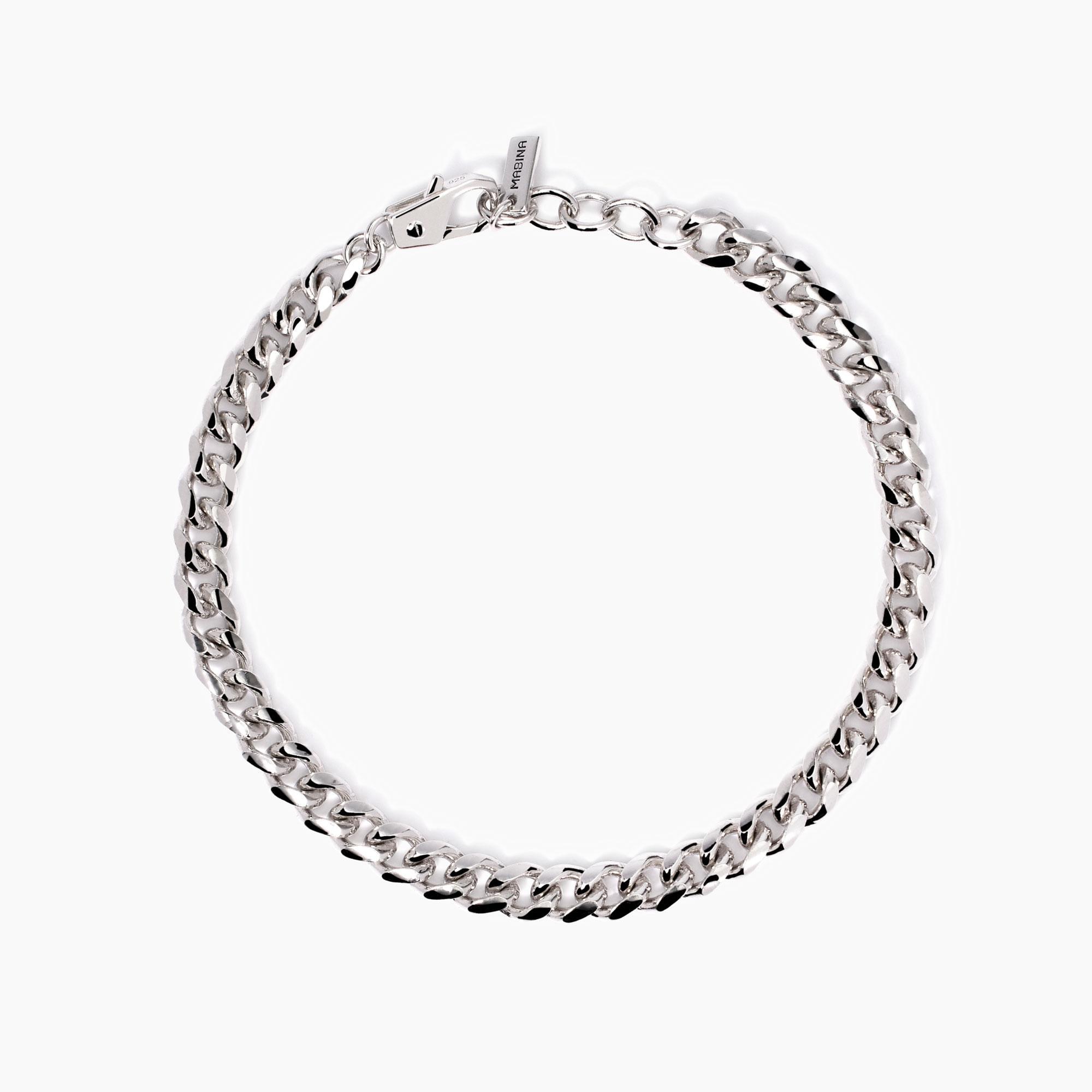 Bracciale argento uomo Mabina 533979